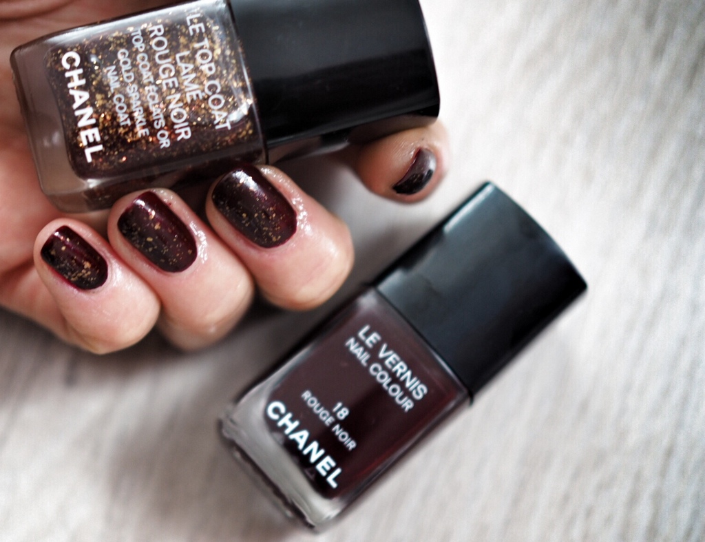 CHANEL LE TOP COAT LAME