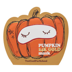 Pumpkin 24k Gold Mask, Too Cool For School