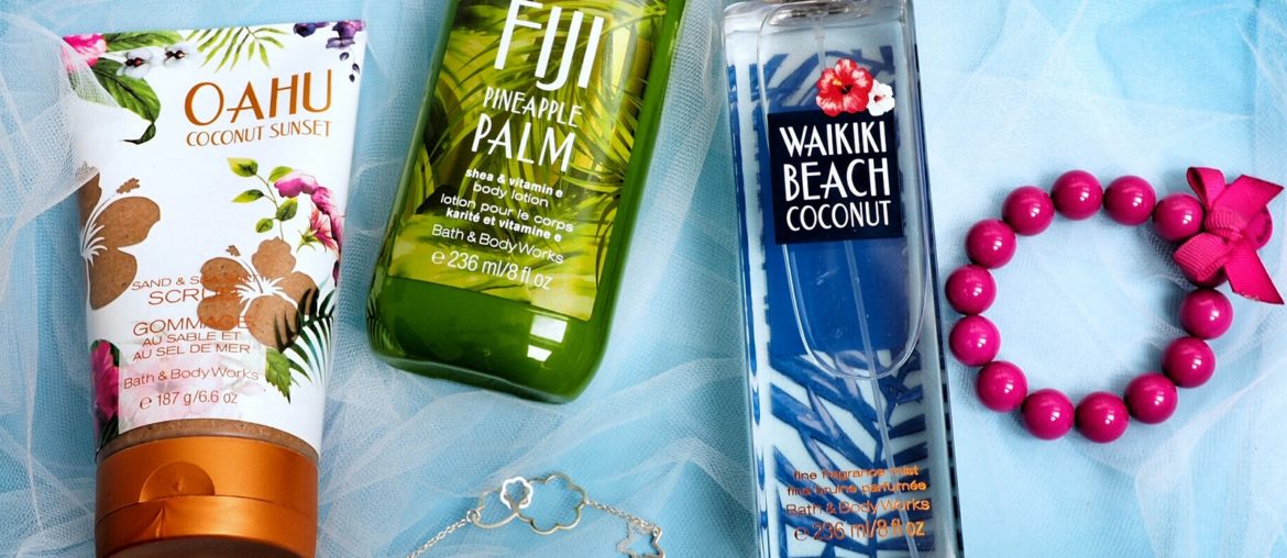 Welcome to Paradise Bath and Body Works