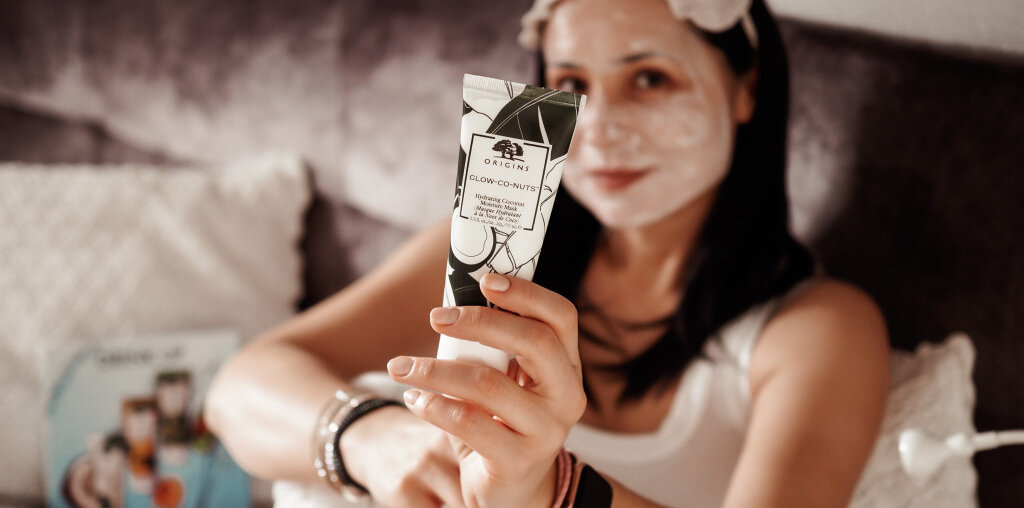 Origins Glow-Co-Nuts™ Hydrating Coconut Moisture Mask!
